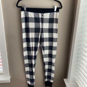Plaid pajama pants